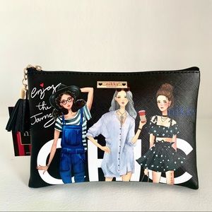 Nikky by Nicole Lee Chic Girls Cosmetic Bag